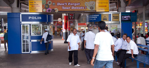 Taxi counter at Jetty Point Langkawi