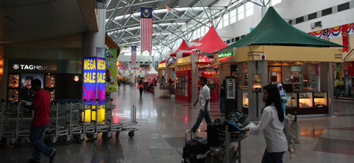 Shops at Langkawi airport 2