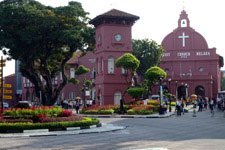 Malacca Christ Church popular sight