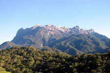 Mount Kinabalu from a distance