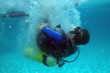 Backdrop diving Perhentian