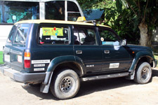 Kinabatangan Trip Toyota Landcruiser