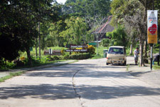 Road to rehabilitation centre in Sepilok