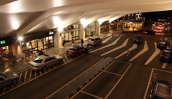 Main entrance of Subang Airport
