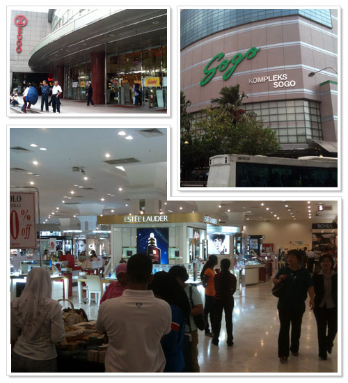Sogo department store Kuala Lumpur