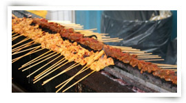 Sate in Kuala Lumpur