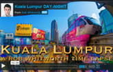 Beautiful Kuala Lumpur time lapse