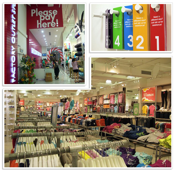 Factory Outlet Store FOS in Berjaya Times Square, Kuala Lumpur