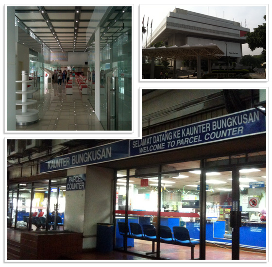 Main postal office POS Malaysia in Kuala Lumpur